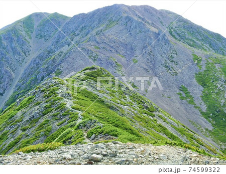 南アルプス・赤石岳 南アルプス・赤石岳 74599322