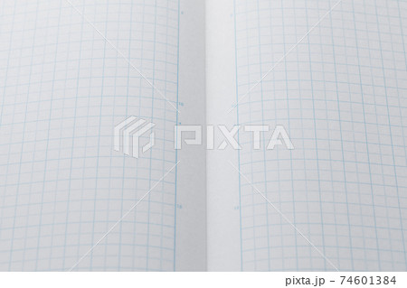 方眼ノートの写真素材