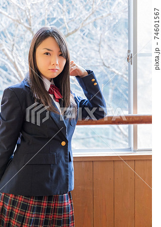 女子校生　ポートレート 