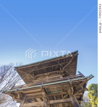 国分寺楼門　国分寺　楼門　寺　門　江戸時代 74602943