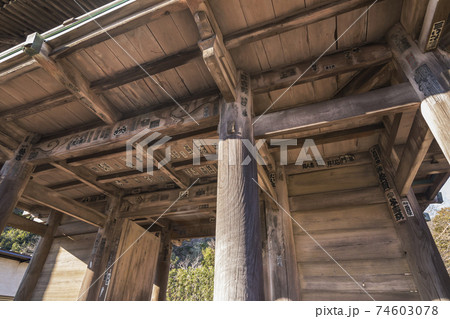 国分寺楼門　国分寺　楼門　寺　門　江戸時代 74603078