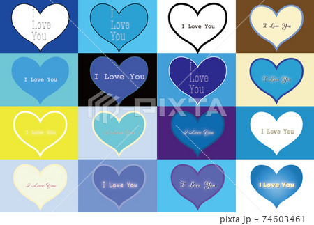 ホワイトデー ILOVEYOUハート オールセット ホワイトデー ILOVEYOUハート オールセット 74603461