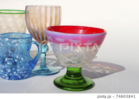 氷コップ大正時代　光のイメージ 74603841