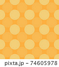 Circles overlapping translucence surface pattern design vector seamless 74605978