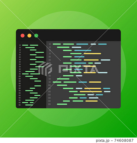 Software development, programming, coding vector concept. Isometric vector illustration. Landing page concept. 74608087
