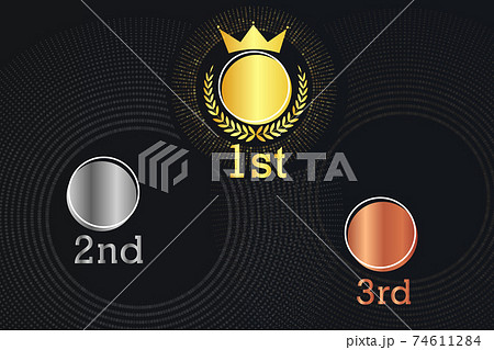 winner award medals for 1st 2nd and 3rd place winner award medals for 1st 2nd and 3rd place 74611284