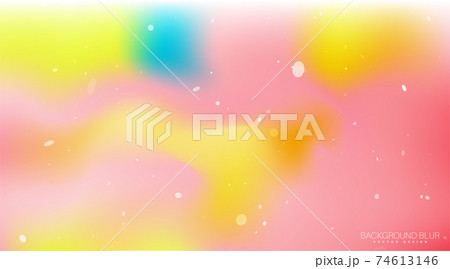Abstract blurred gradient background. Vector illustration. Concept for your graphic design Abstract blurred gradient background. Vector illustration. Concept for your graphic design 74613146