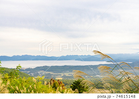 山湖台展望台 磐梯山ゴールドライン 眺め 山湖台展望台 磐梯山ゴールドライン 眺め 74615148