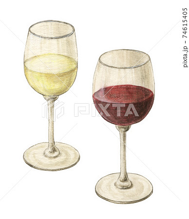 Sketch set of empty wineglasses red wine white wine and champagne hand  drawn vector illustration on old paper background  CanStock