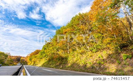磐梯山ゴールドライン 紅葉 磐梯山ゴールドライン 紅葉 74615457
