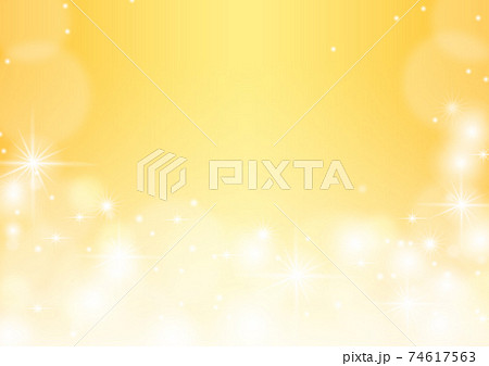 キラキラゴールドの背景のイラスト素材