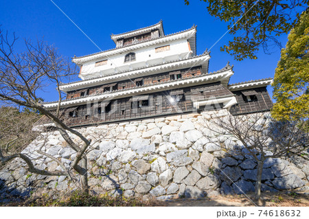 岩国城天守台 山口県岩国市 岩国城天守台 山口県岩国市 74618632