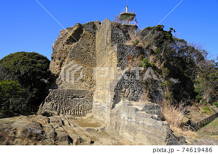 2月　逗子137鷹取山公園展望台 74619486