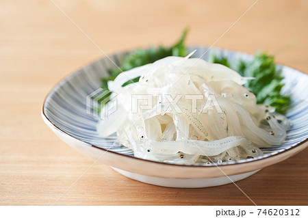 生食用白魚の写真素材 生食用白魚の写真素材