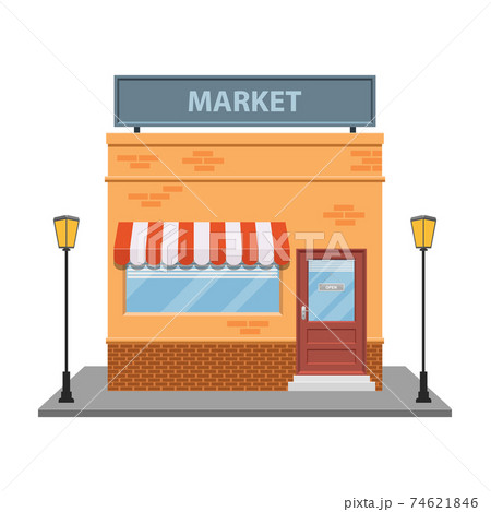Storefront vector design illustration isolated on white background Storefront vector design illustration isolated on white background 74621846