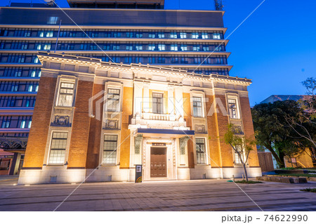 夜の宮県庁5号館_宮崎県宮崎市 夜の宮県庁5号館_宮崎県宮崎市 74622990