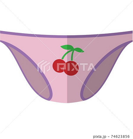 Child fabric panties undies vector isolated on...のイラスト素材