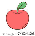 リンゴ 74624126