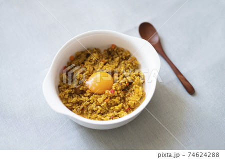 自宅で作ったドライカレー 自宅で作ったドライカレー 74624288