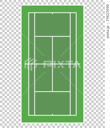 テニスコート テニスコート 74625090