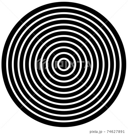 Black and white abstract striped background. Optical Art. illustration. Black and white abstract striped background. Optical Art. illustration. 74627891