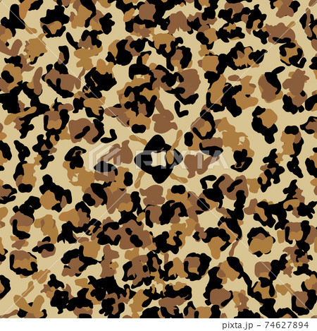 Leopard seamless pattern design illustration background Leopard seamless pattern design illustration background 74627894