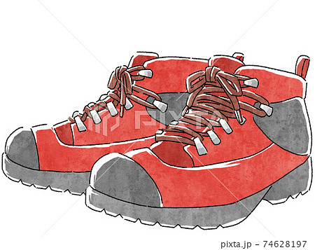 登山靴のイラスト素材