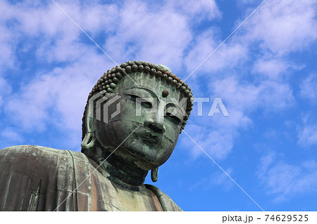 <神奈川県>鎌倉市の鎌倉大仏 <神奈川県>鎌倉市の鎌倉大仏 74629525