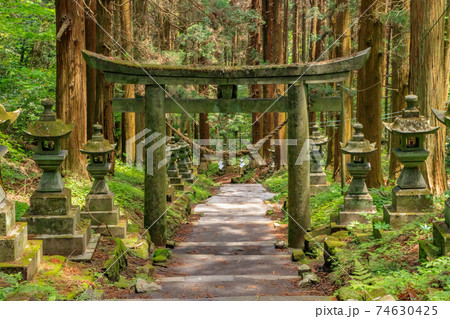 上色見熊野座神社　熊本県高森町 74630425