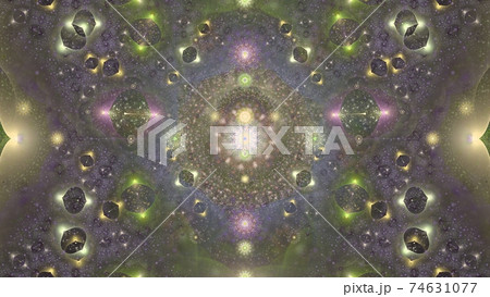 抽象的でミステリアスな雰囲気の背景のイラスト素材