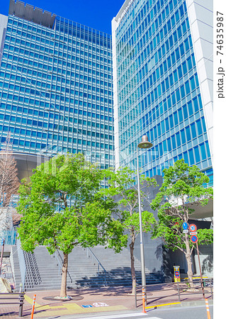 東京大崎の都市風景 74635987