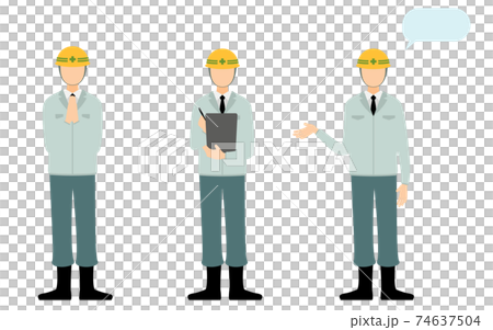 工地導演姿勢套裝,男 工地導演姿勢套裝,男 74637504