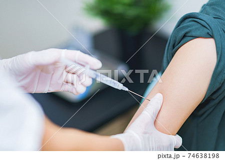 ワクチン接種 予防接種 筋肉注射 ワクチン接種 予防接種 筋肉注射 74638198