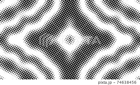 Half tone of many dots, computer generated abstract background, 3D render backdrop with optical illusion effect Half tone of many dots, computer generated abstract background, 3D render backdrop with optical illusion effect 74638456