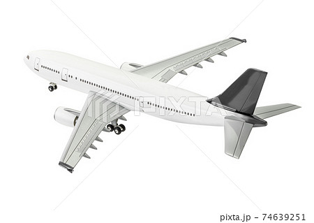 Airplane isolated 74639251