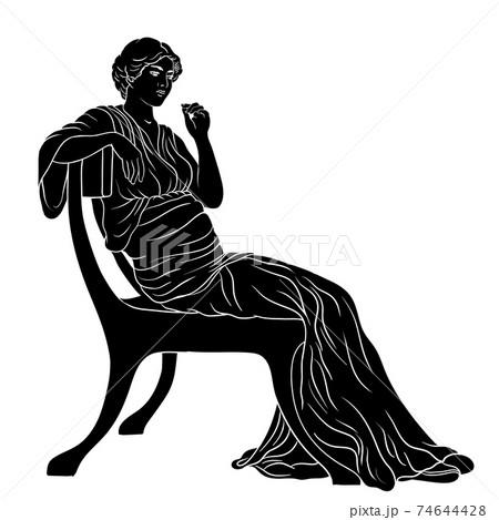Vector Greek women. Vector Greek women. 74644428