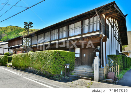 中山道 和田宿の町並み 中山道 和田宿の町並み 74647316