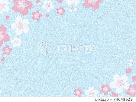 桜 SAKURA 桜吹雪 74648925