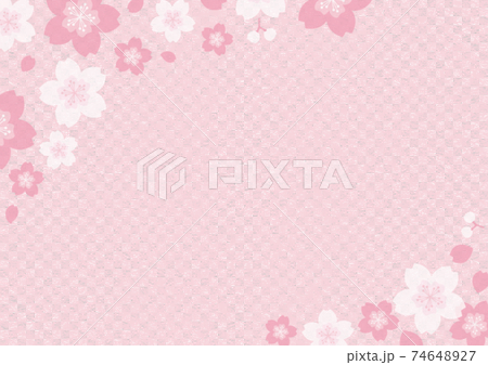 桜 SAKURA 桜吹雪 74648927