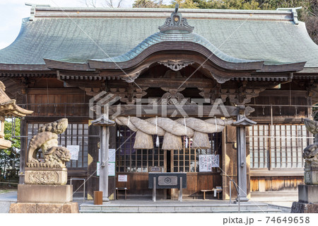 子宝　安産祈願の子宝いぬ神社　島根　めづき神社 74649658