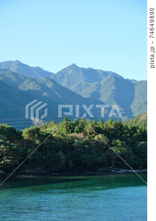 屋久島の宮之浦川 屋久島の宮之浦川 74649890