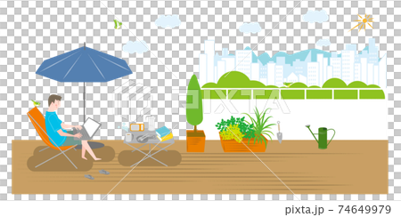 陽台，計算機和人 74649979