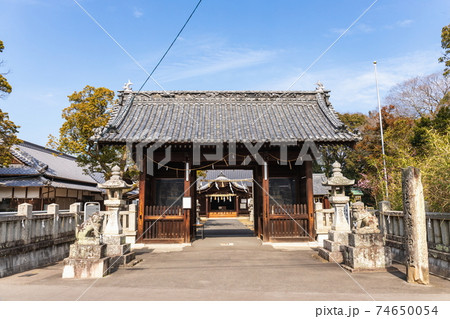 廣旗神社 神門 (香川県高松市) 廣旗神社 神門 (香川県高松市) 74650054