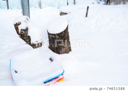 【氷点下の森】早朝の広場 【氷点下の森】早朝の広場 74651388