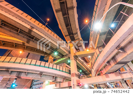 《東京都》箱崎ジャンクション・首都高速 74652442