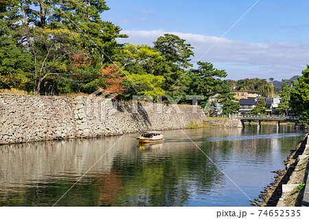 松江城下堀川めぐり 島根県松江市 松江城下堀川めぐり 島根県松江市 74652535