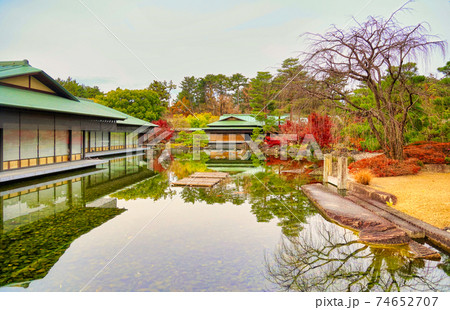 京都迎賓館の池 京都迎賓館の池 74652707