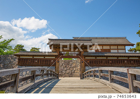 松代城　太鼓門 74653643