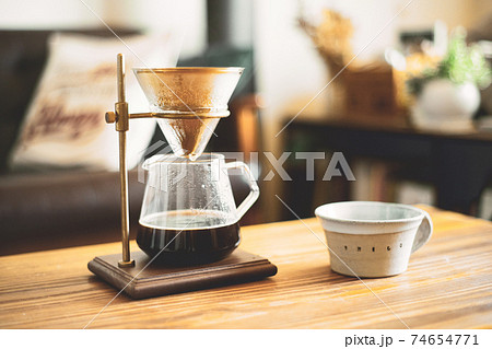 お家で楽しむコーヒー 74654771