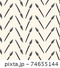 Paint Brush Cheveron seamless vector repeat 74655144